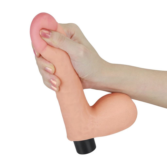 Вибромассажер-реалистик купить со скидкой в секс шопе  Вибраторы  Реалистичные