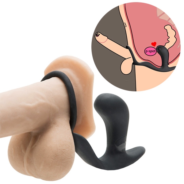 Эрекционное Кольцо С Анальным Вибратором