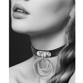 Чокер с двумя кольцами