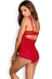 Боди Obsessive Rougebelle teddy