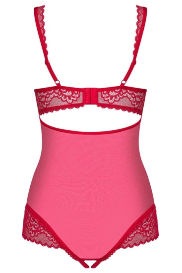 Боди Obsessive Rougebelle teddy