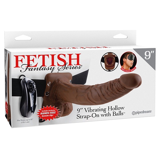 Страпон полый Pipedream 9&quot; Vibrating Hollow