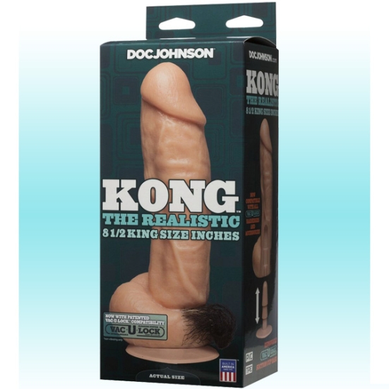 Фаллос Kong Realistic Doc Johnson