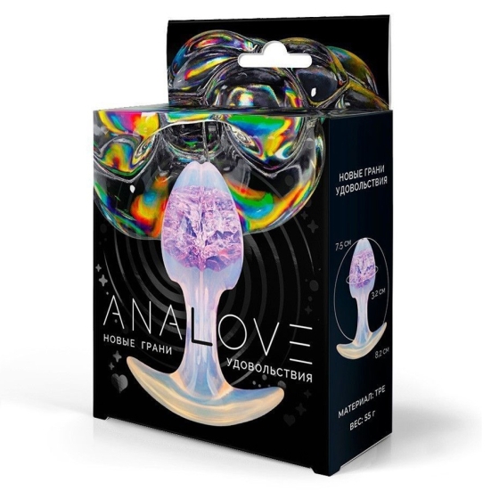Анальная пробка AnaLove, 8.2 см