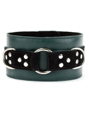 Изумрудный ошейник БДСМ Emerald