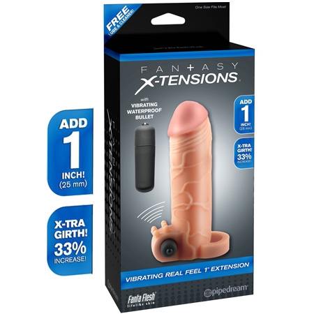 Насадка Vibrating Real Feel 1" Extension