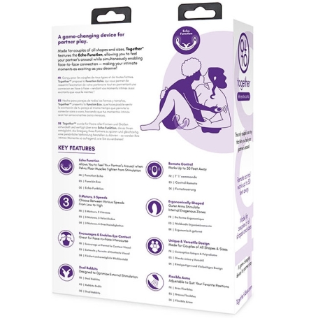 Вибратор Together Toy с пультом