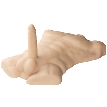 Фаллос с торсом SILEXD Apollo L 7"