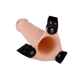 Страпон полый Lovetoy 7405/3