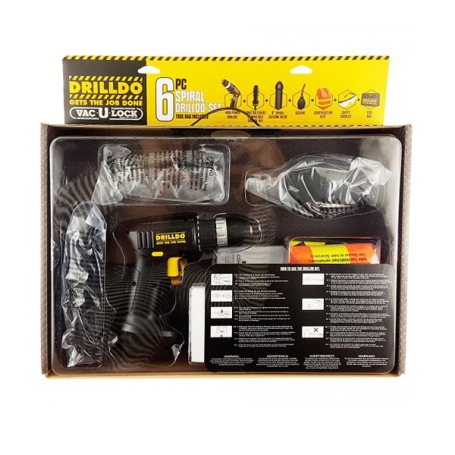 Набор с секс-шуруповёртом Drilldo Spiral Set 6 Piece