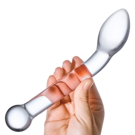 Фаллос из стекла Glas 8" Slimline G-Spot
