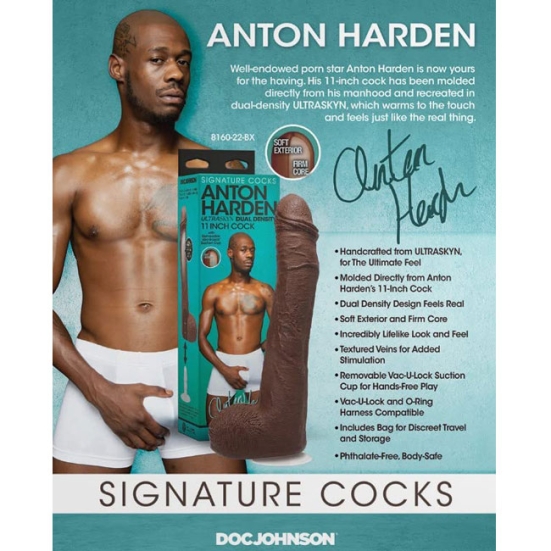 Фаллос Anton Harden 11&quot; UltraSkyn