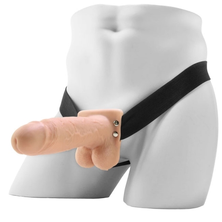 Страпон полый (фаллопротез) Pipedream 7" Hollow Rechargeable