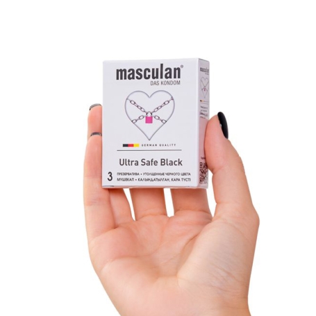 Презервативы Masculan Ultra Safe Black